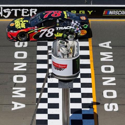 Martin Truex Jr. wins Sonoma Raceway